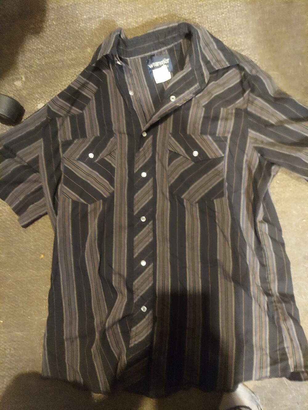 Mens Short Sleeve Wrangler
